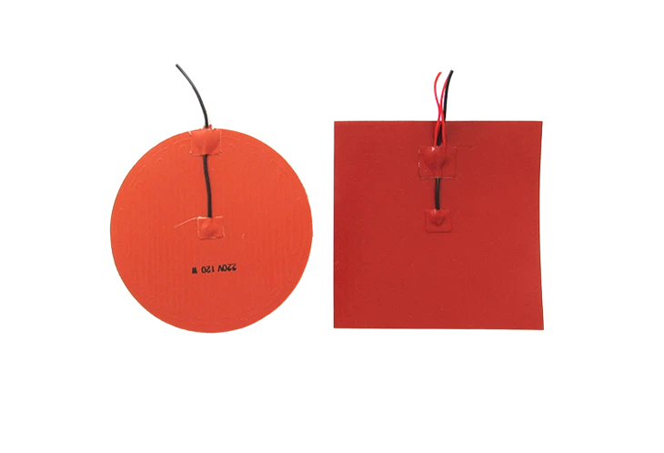 Fleksibelt varmeteppe i silikongummi